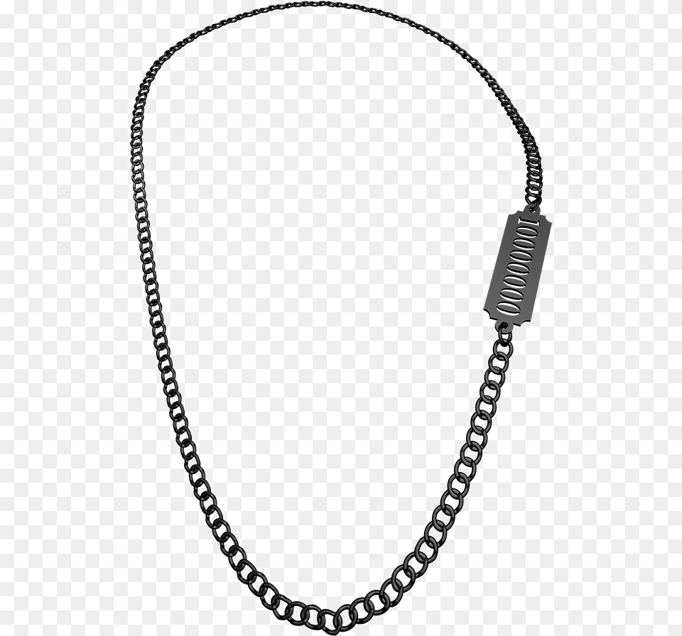 Milli Hell Warriors Stainless Steel 24inch Curb Chain, Accessories, Jewelry, Necklace Png
