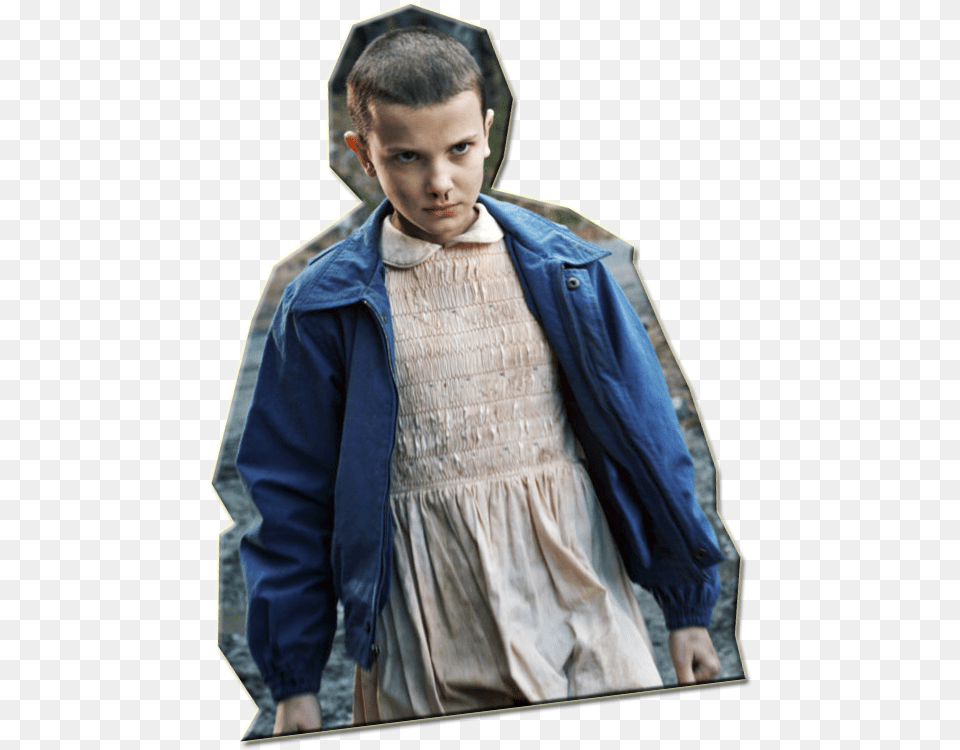 Millie Bobby Brown Hd Eleven Stranger Things Season, Sleeve, Pants, Clothing, Coat Png Image