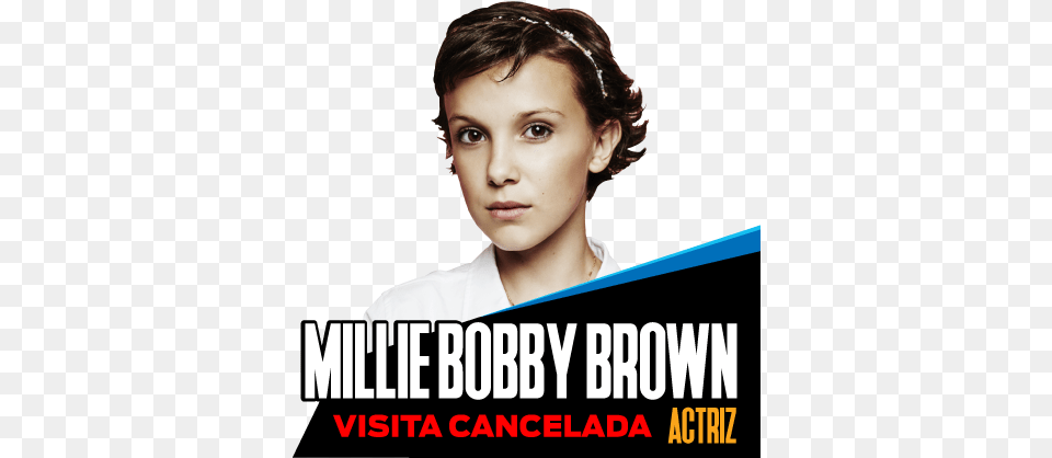 Millie Bobby Brown Images Poster, Advertisement, Face, Head, Person Png Image