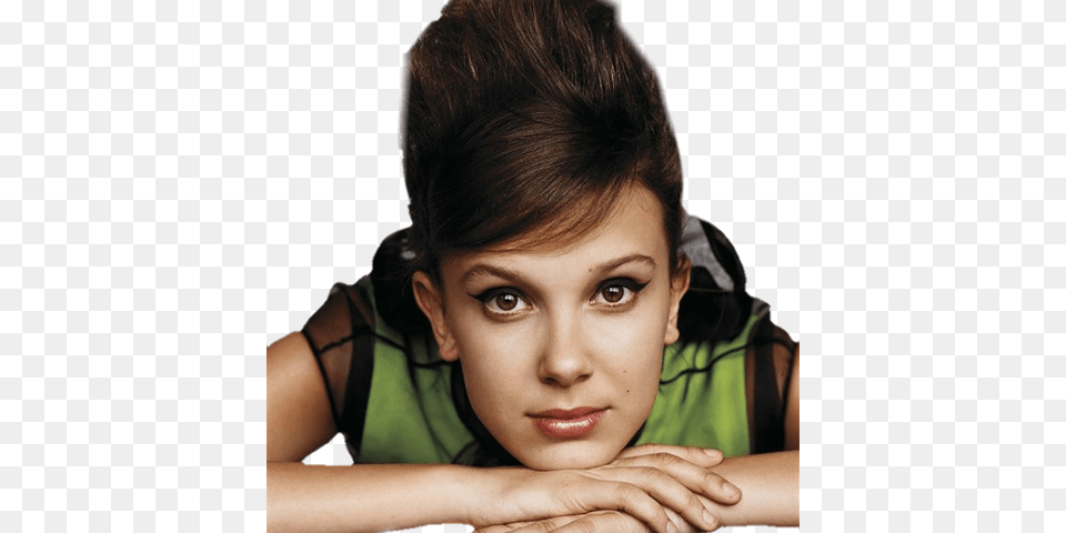 Millie Bobby Brown W Magazine 2018, Face, Head, Person, Photography Free Png Download