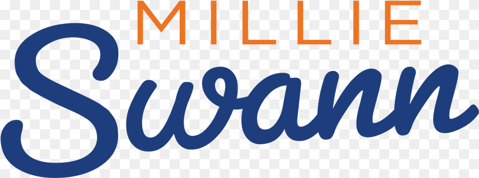 Millie Swan Logo Calligraphy, Text Png