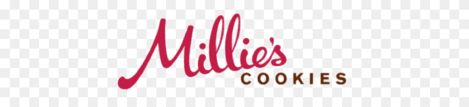 Millies Cookies Logo, Text, Smoke Pipe Png