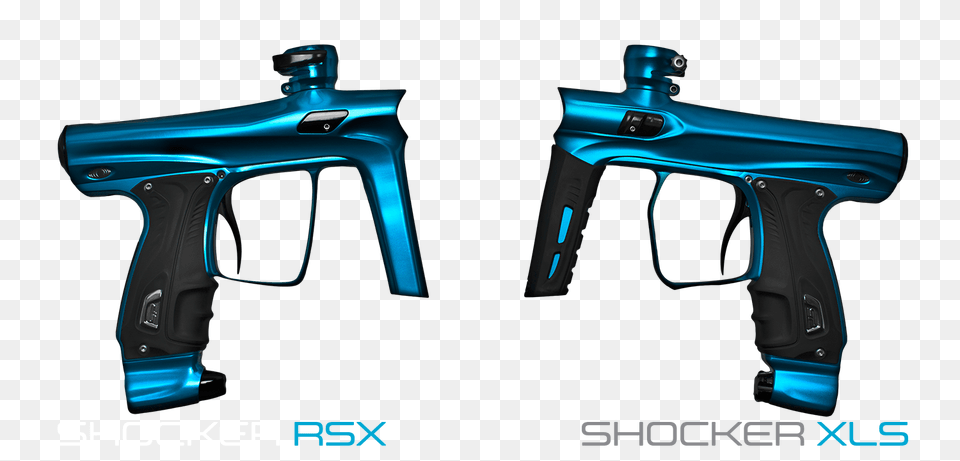 Milling And Ergonomics Shocker Paintball Shocker Paintball Marker, Firearm, Weapon, Gun, Rifle Png Image