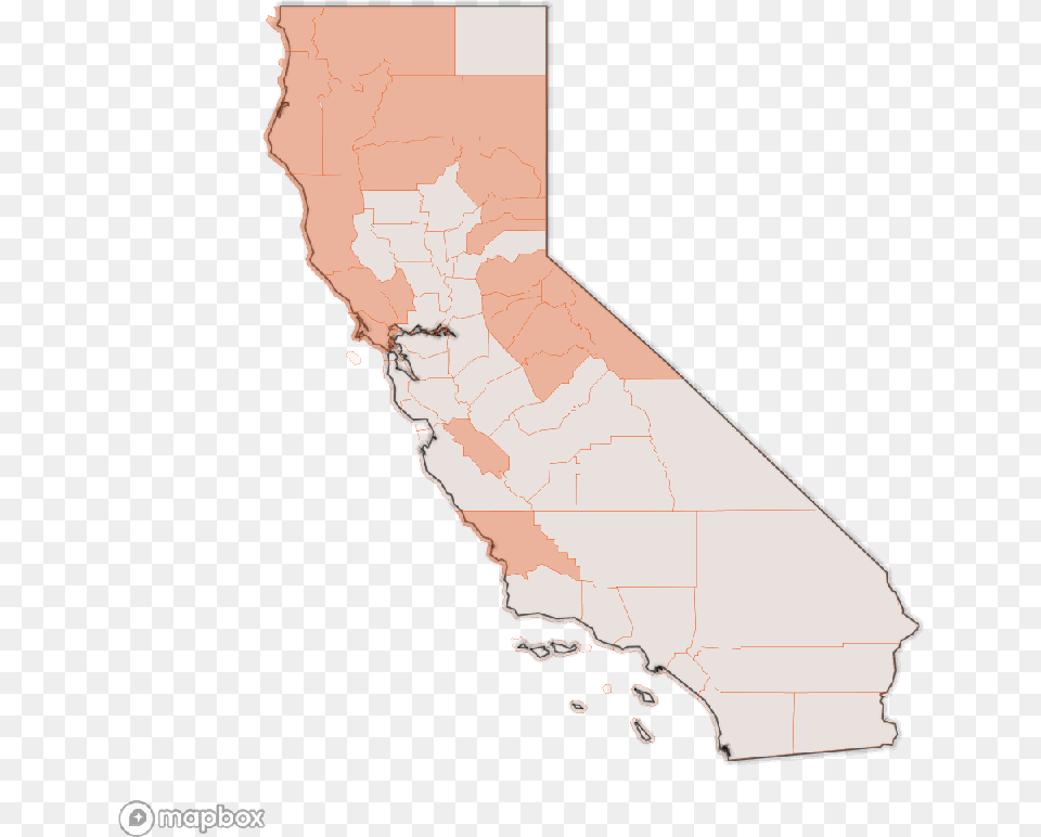 Millions Of Older Californians Live Where Wildfire Threatens California Main Locations, Plot, Chart, Map, Adult Free Png