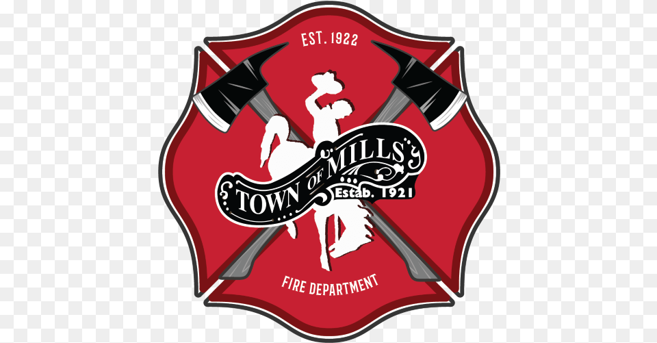 Mills Fire Logo, Emblem, Symbol, Food, Ketchup Png Image