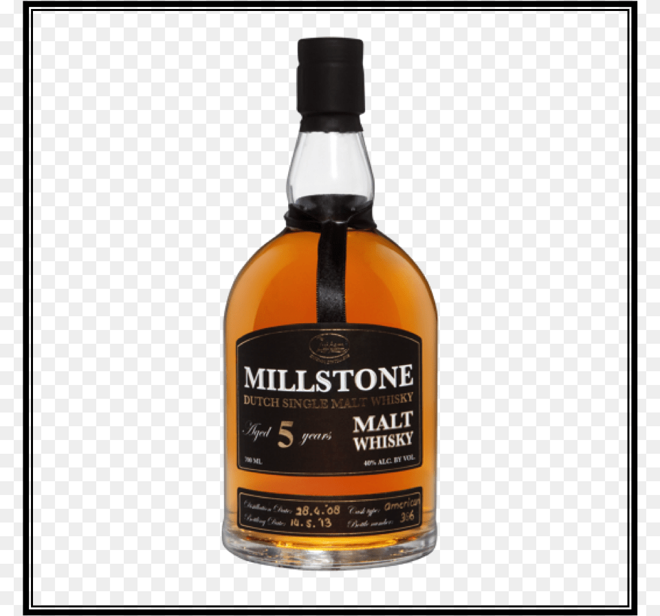 Millstone Whiskey, Alcohol, Beverage, Liquor, Whisky Png Image