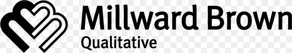 Millward Brown Logo Heart, Gray Png