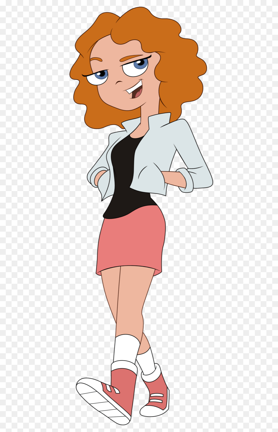 Milo Murphy Character Melissa Chase, Person, Cartoon, Face, Head Free Png Download