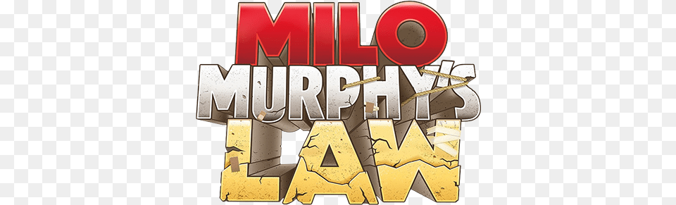 Milo Murphy39s Law Logo Milo Murphy Law Logo, Book, Comics, Publication Free Png