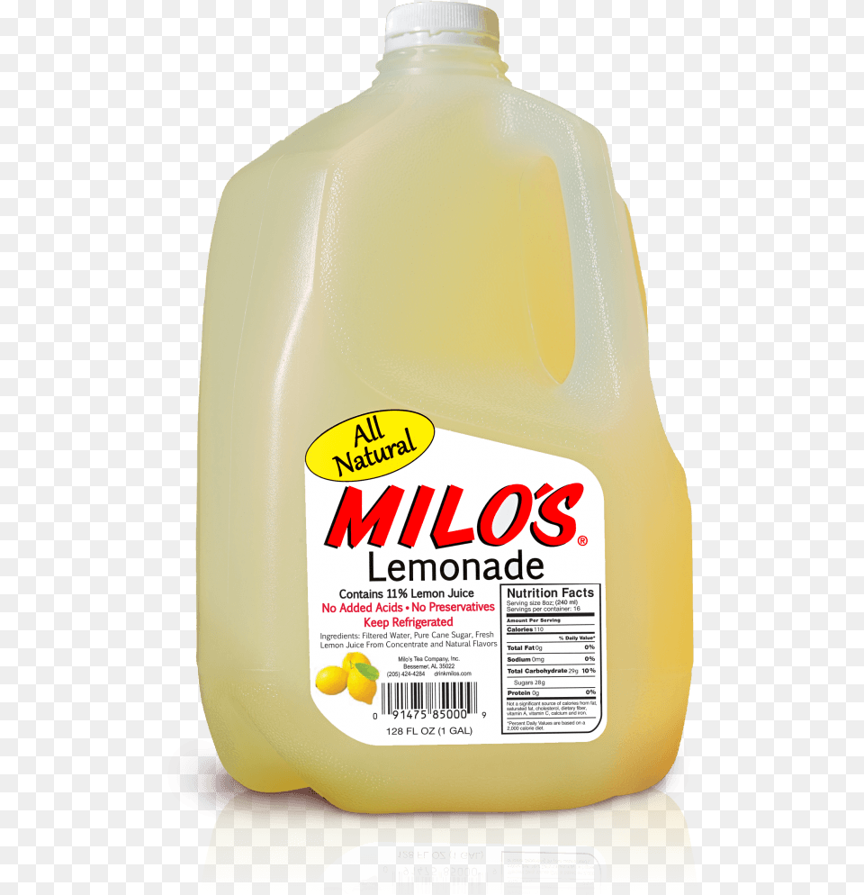 Milos Lemonade 128 Fl Oz, Beverage Free Transparent Png
