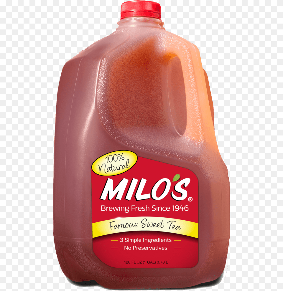 Milos Sweet Tea, Beverage, Juice, Food, Ketchup Free Transparent Png