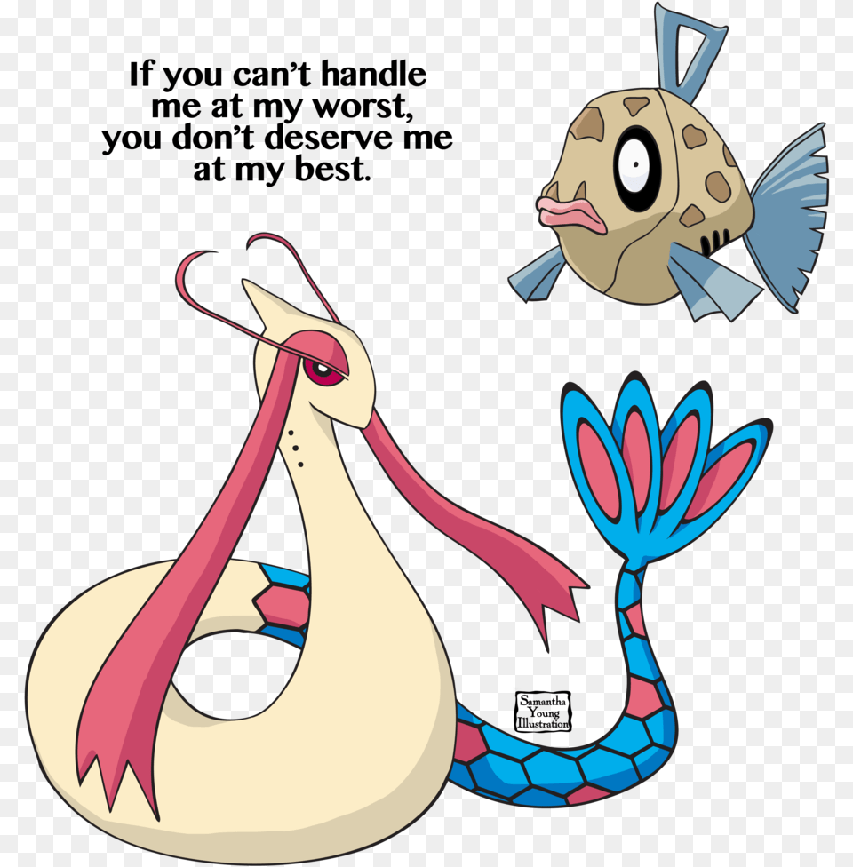 Milotic Feebas Milotic, Animal, Bird, Penguin, Cartoon Free Png