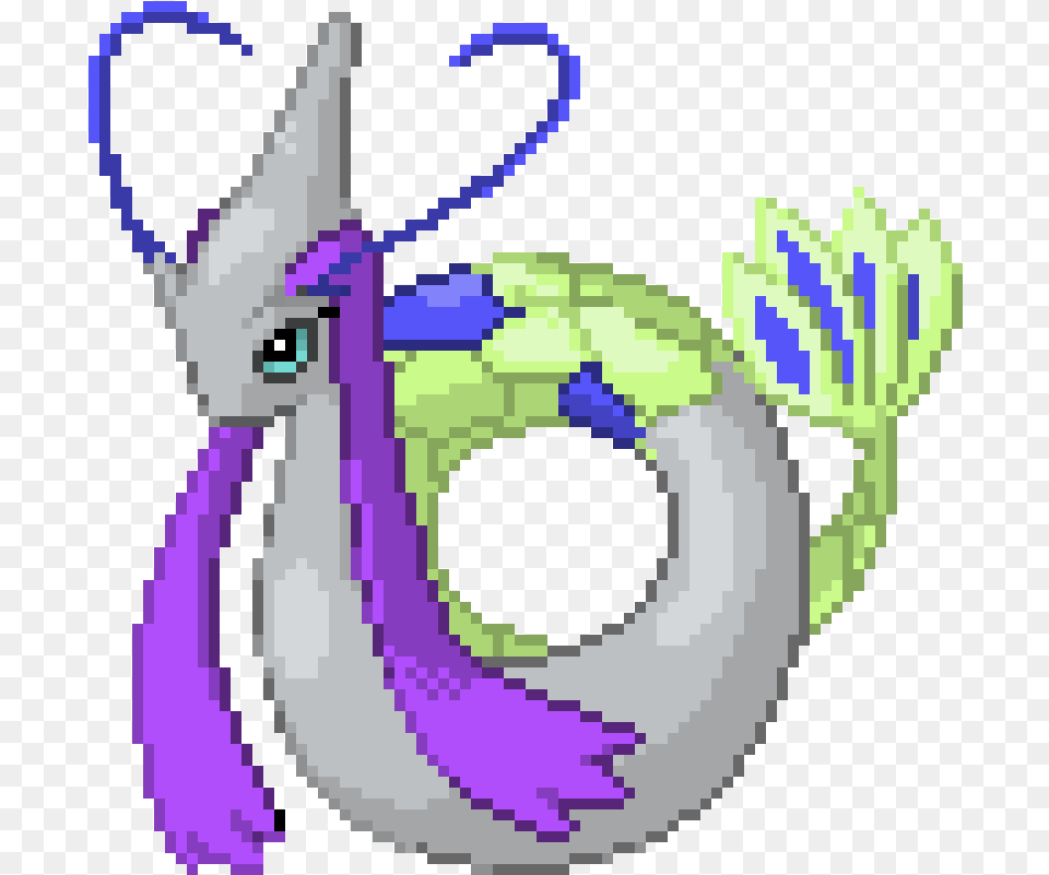 Milotic Recolour Art, Purple, Person Free Png Download