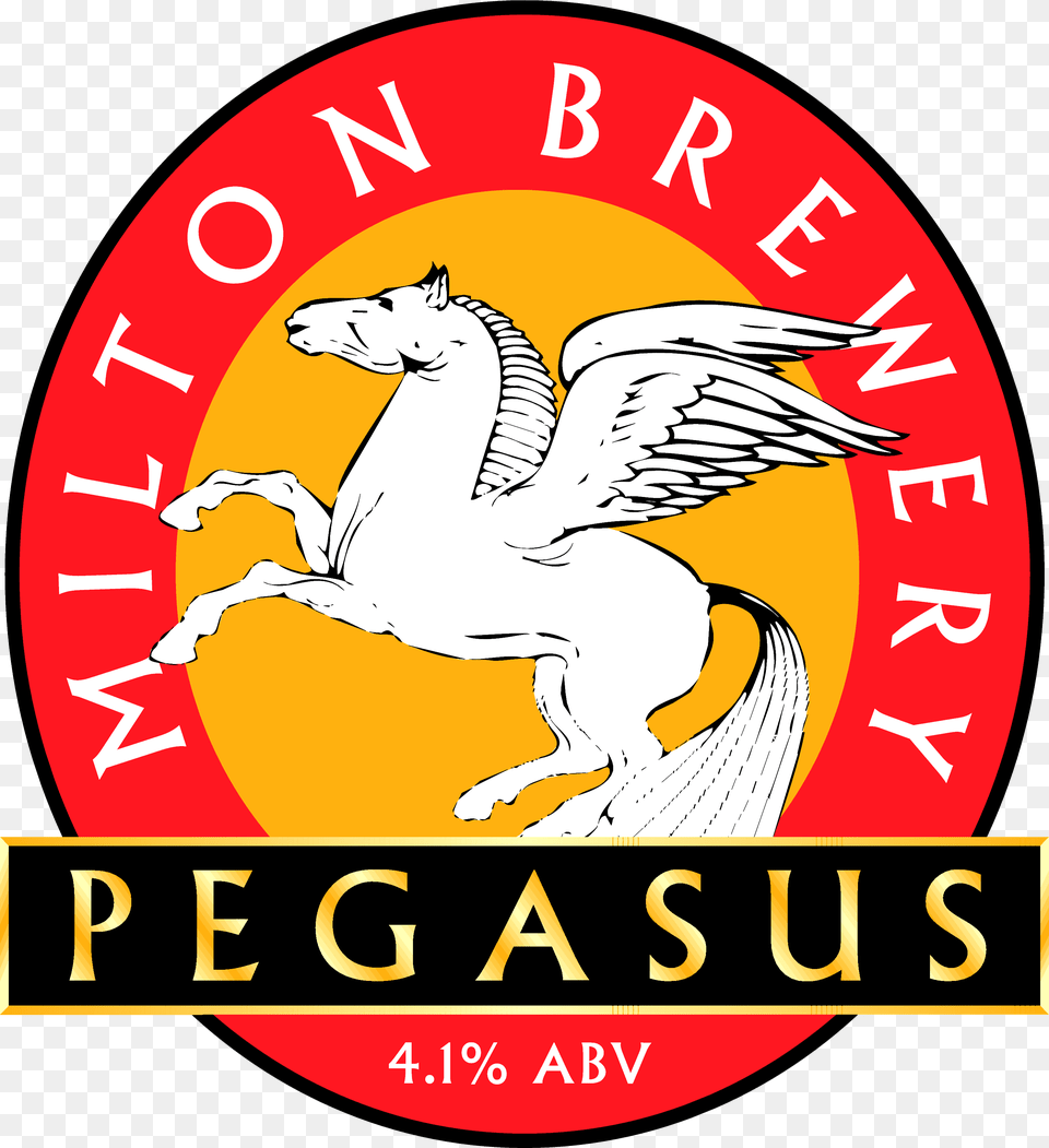 Milton Brewery Pegasus, Logo, Badge, Symbol, Architecture Png