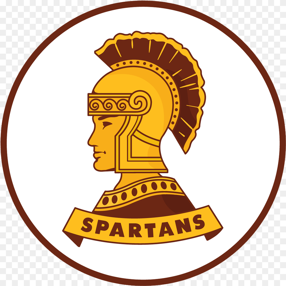 Milton Hershey Spartans Logo Transparent Cartoons Milton Hershey School Spartans, Badge, Symbol, Emblem, Face Free Png Download