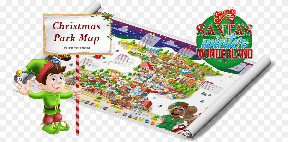 Milton Keynes Christmas Park Map Cartoon, Baby, Person, Game Free Png Download