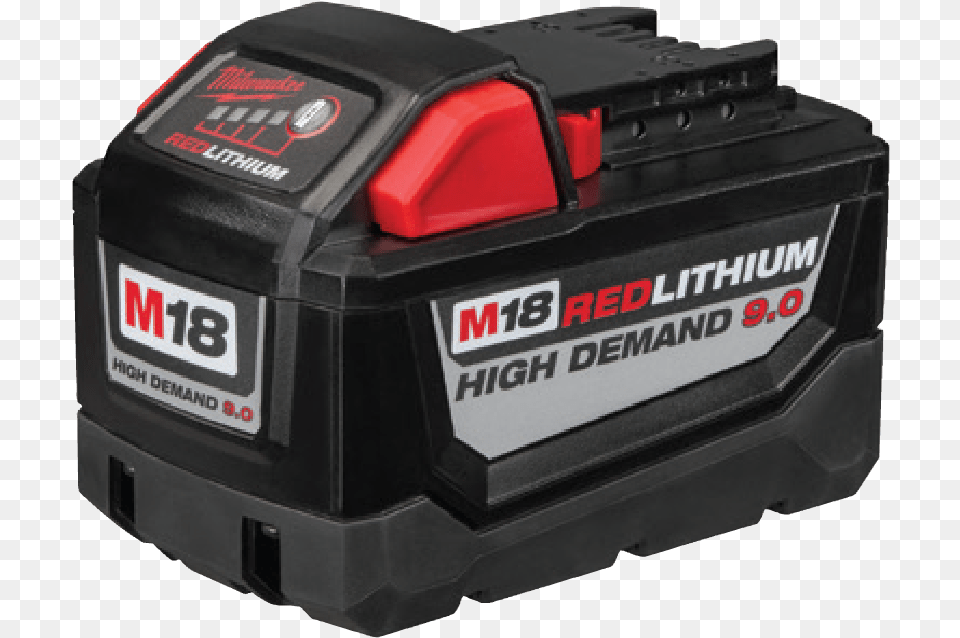 Milwaukee 12ah 18v Battery, Machine, First Aid, Generator Free Png Download
