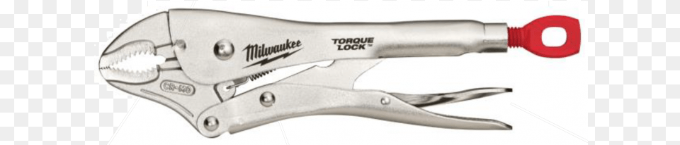 Milwaukee 5 In Locking Pliers Curved Jaw, Device, Tool Free Transparent Png