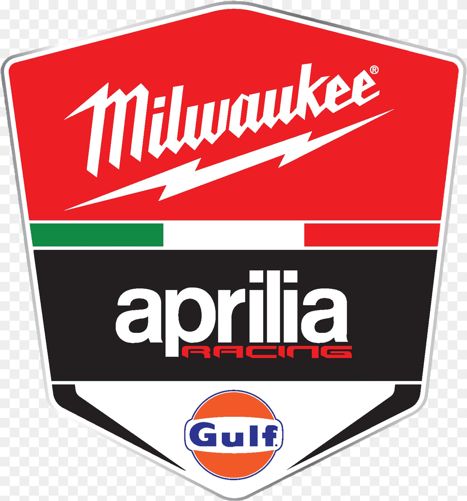 Milwaukee Aprilia Racing Logo, First Aid, Symbol, Sign, Badge Png