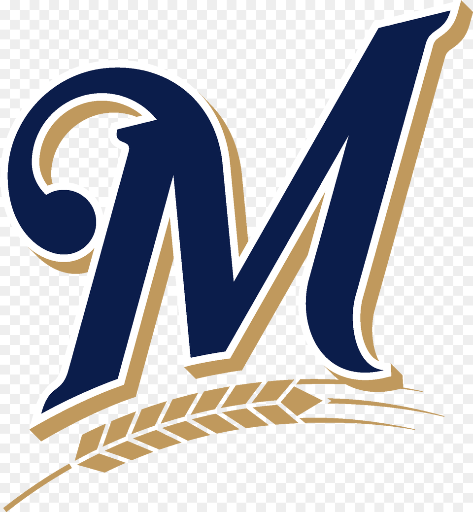 Milwaukee Brewers M Logo Milwaukee Brewers M Logo, Symbol, Text, Number, Emblem Free Png Download