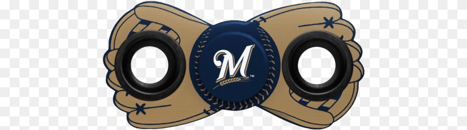 Milwaukee Brewers Mlb Diztracto Two Way Team Fidget Mets Fidget Spinner, Electronics, Speaker Free Png