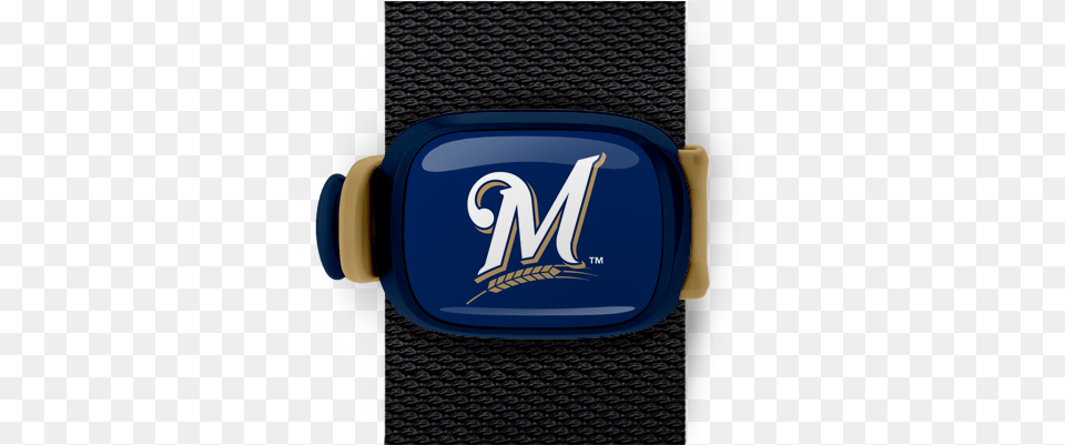 Milwaukee Brewers Stwrap Milwaukee Brewers Mlb Stadium Seat Cushion, Wristwatch, Arm, Body Part, Person Free Png