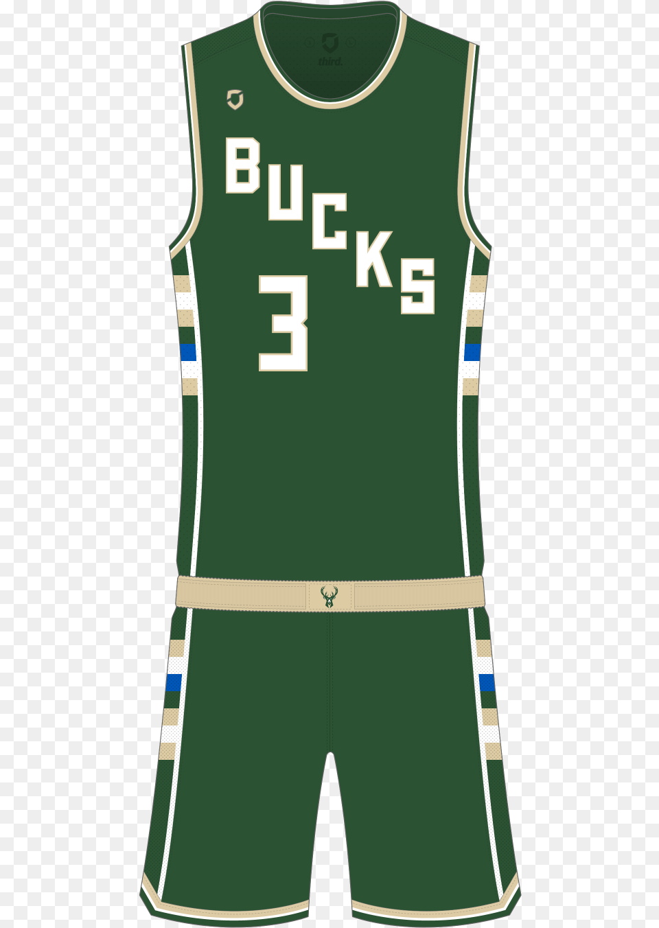 Milwaukee Bucks Alternate Fanmats Nba Milwaukee Bucks Starter Mat, Clothing, Shirt, Shorts, Jersey Free Transparent Png