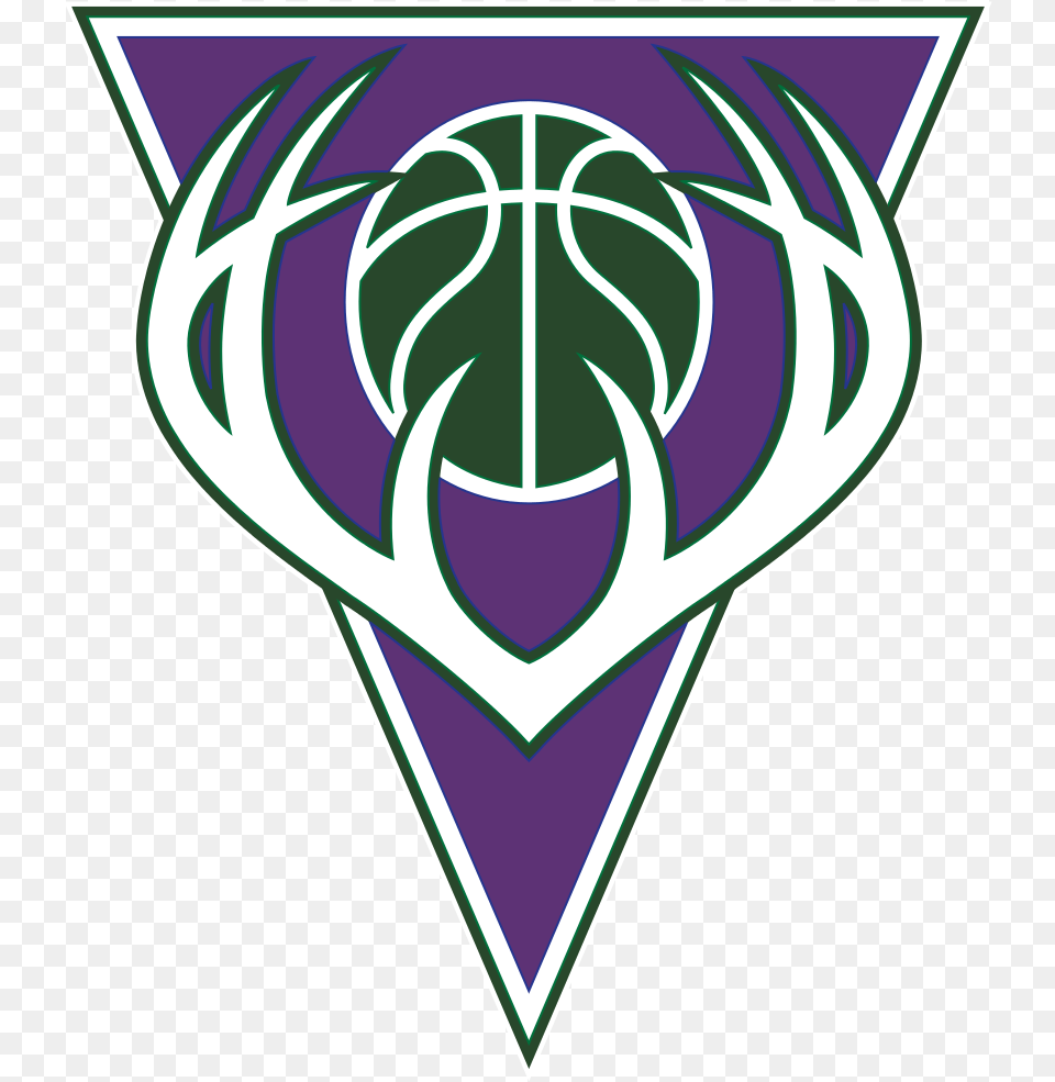 Milwaukee Bucks Alternate Logo 1993 2006 Milwaukee Bucks Logo Purple, Emblem, Symbol, Dynamite, Weapon Free Png