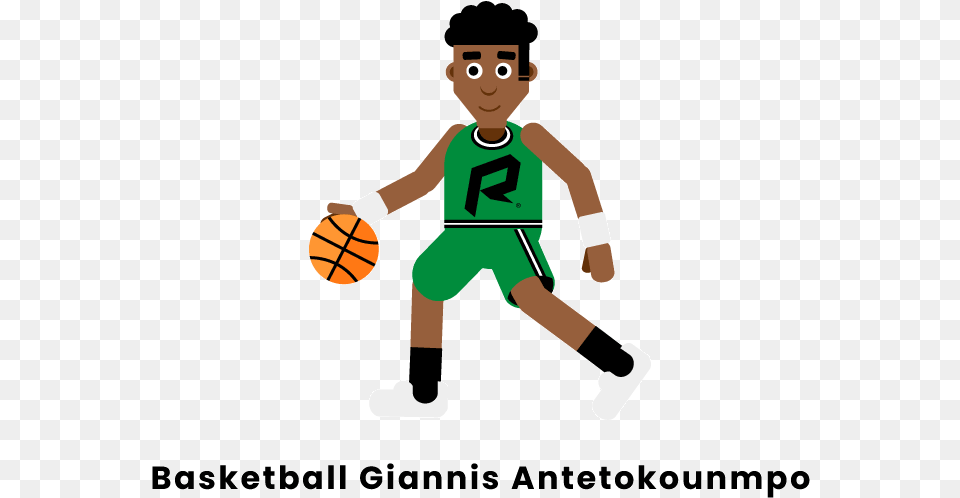Milwaukee Bucks Dribble Basketball, Boy, Child, Male, Person Free Png Download