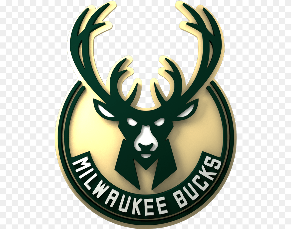 Milwaukee Bucks Logo, Animal, Mammal, Wildlife, Deer Free Png Download