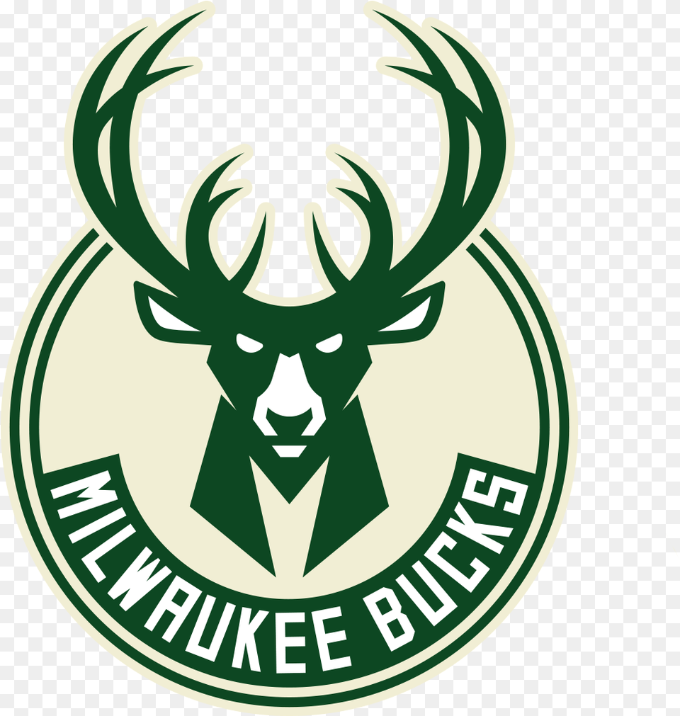 Milwaukee Bucks Logo And Symbol Meaning History New Milwaukee Bucks Logo, Animal, Deer, Mammal, Wildlife Free Png
