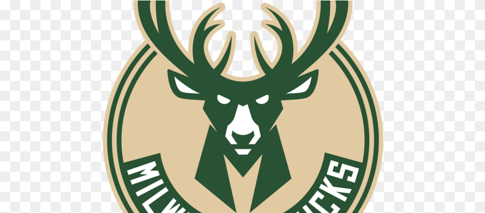 Milwaukee Bucks Logo Milwaukee Bucks Logo, Animal, Deer, Mammal, Wildlife Free Transparent Png