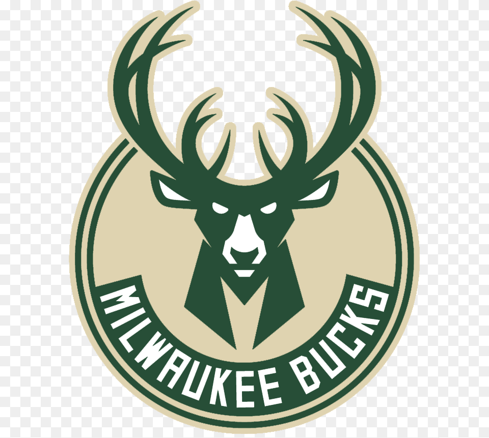 Milwaukee Bucks Logo Milwaukee Bucks 2016 Logo, Animal, Deer, Mammal, Wildlife Free Transparent Png