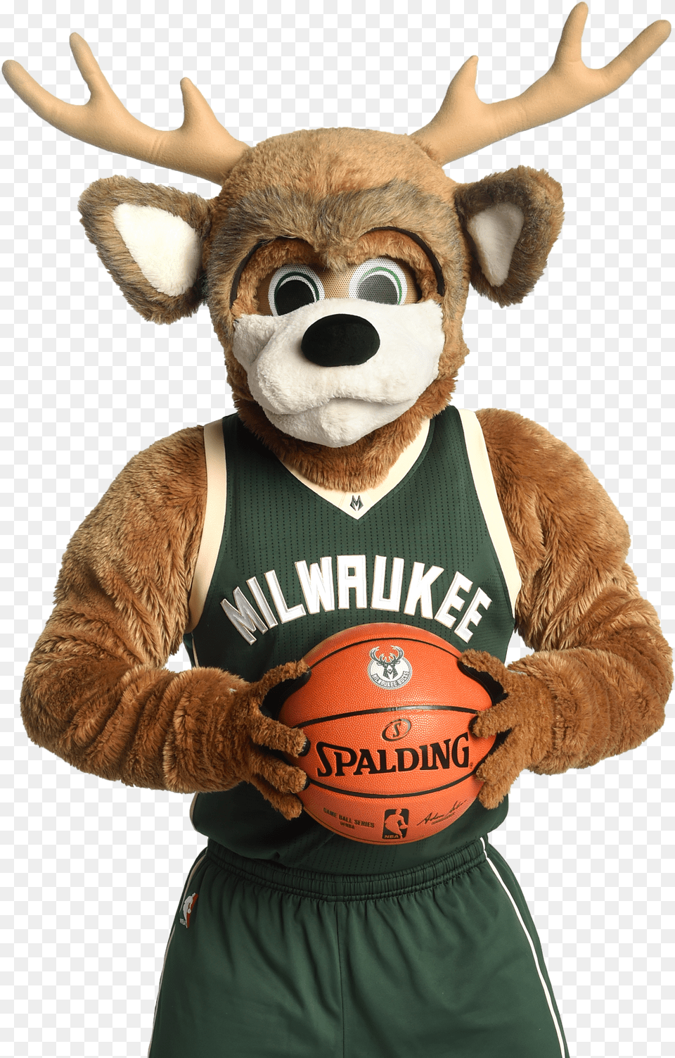 Milwaukee Bucks Mascot, Ball, Basketball, Basketball (ball), Sport Free Transparent Png