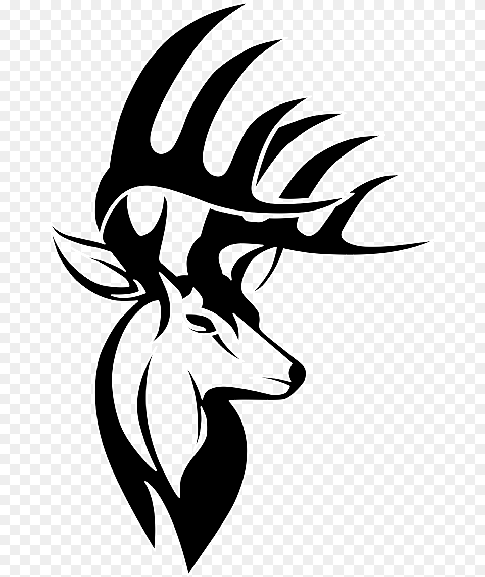 Milwaukee Deer White Tailed Decal Logo Bucks Clipart Black And White Buck, Person Free Png Download
