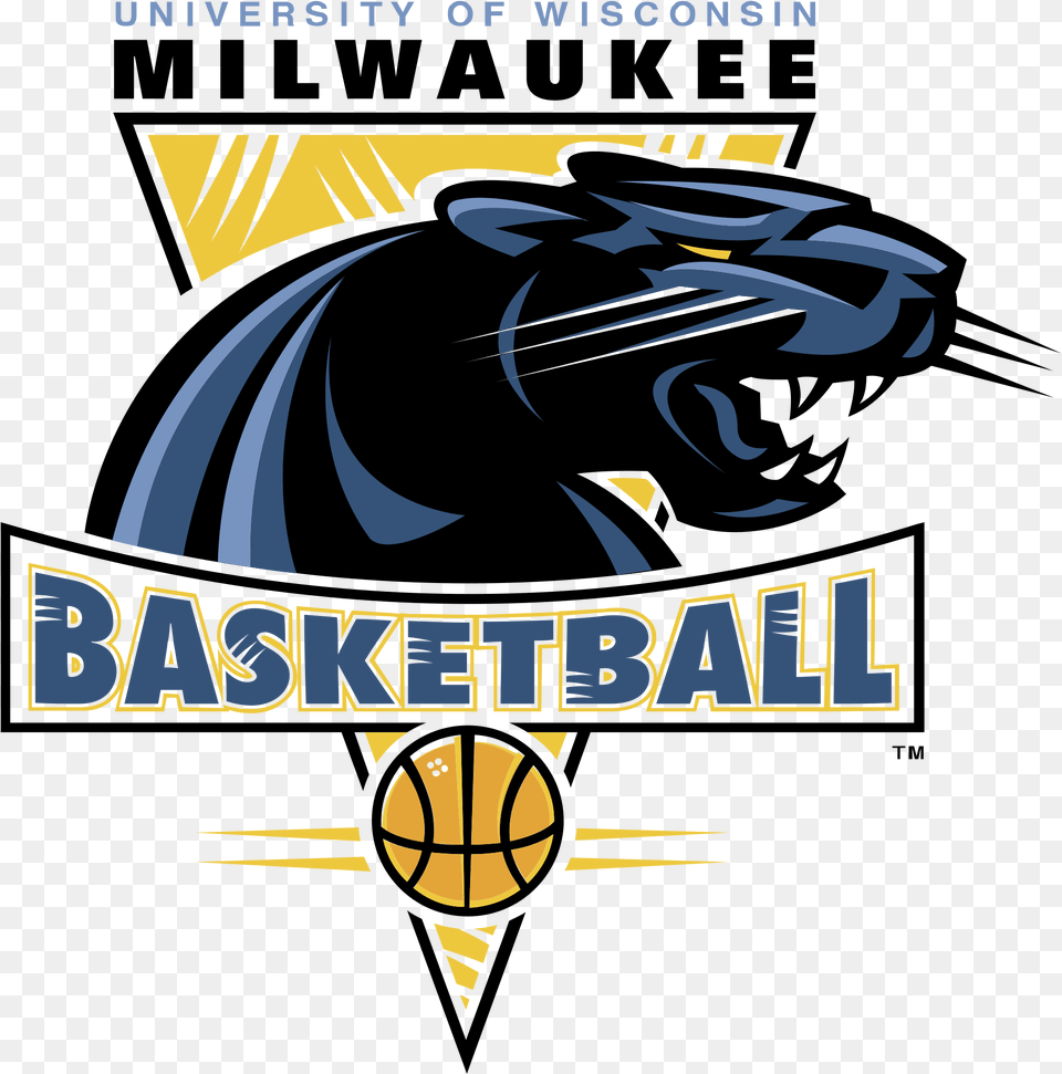 Milwaukee Panthers Logo Transparent Milwaukee Panthers Basketball, Book, Publication Png
