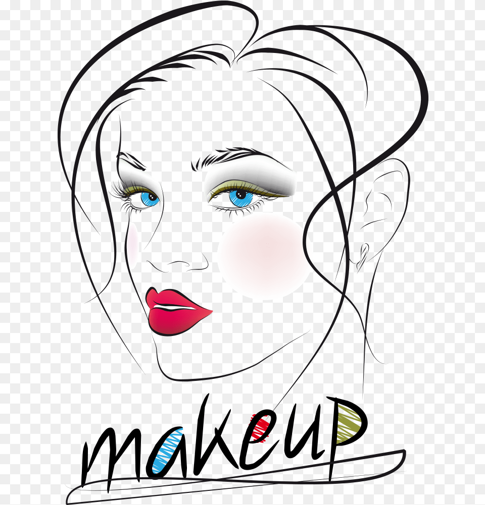 Mime Drawing Face Paint Beautiful Woman Face Vector, Person, Head, Book, Comics Png