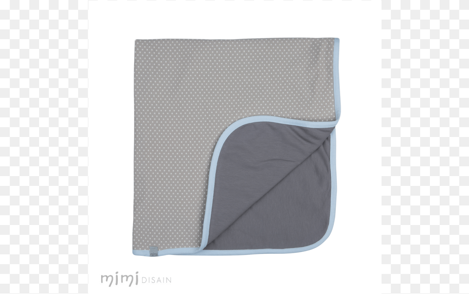 Mimi Baby Blanket Beige Dot Blue Wallet Free Png