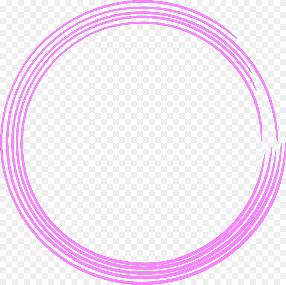 Mimi Neon Pink Roundcircle Rounds Yuvarlak Circle, Purple, Hoop, Oval Free Png