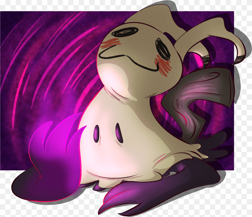 Mimi The Mimikyu By Kibadoglover45 Illustration, Book, Comics, Purple, Publication Free Transparent Png