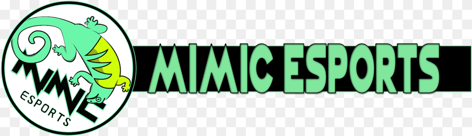 Mimic Esports Graphic Design, Green, Logo, Animal, Lizard Free Png Download