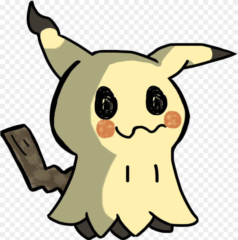 Mimikyu By Dokomanari Dad640j Fake Pikachu, Baby, Person, Face, Head Free Png Download