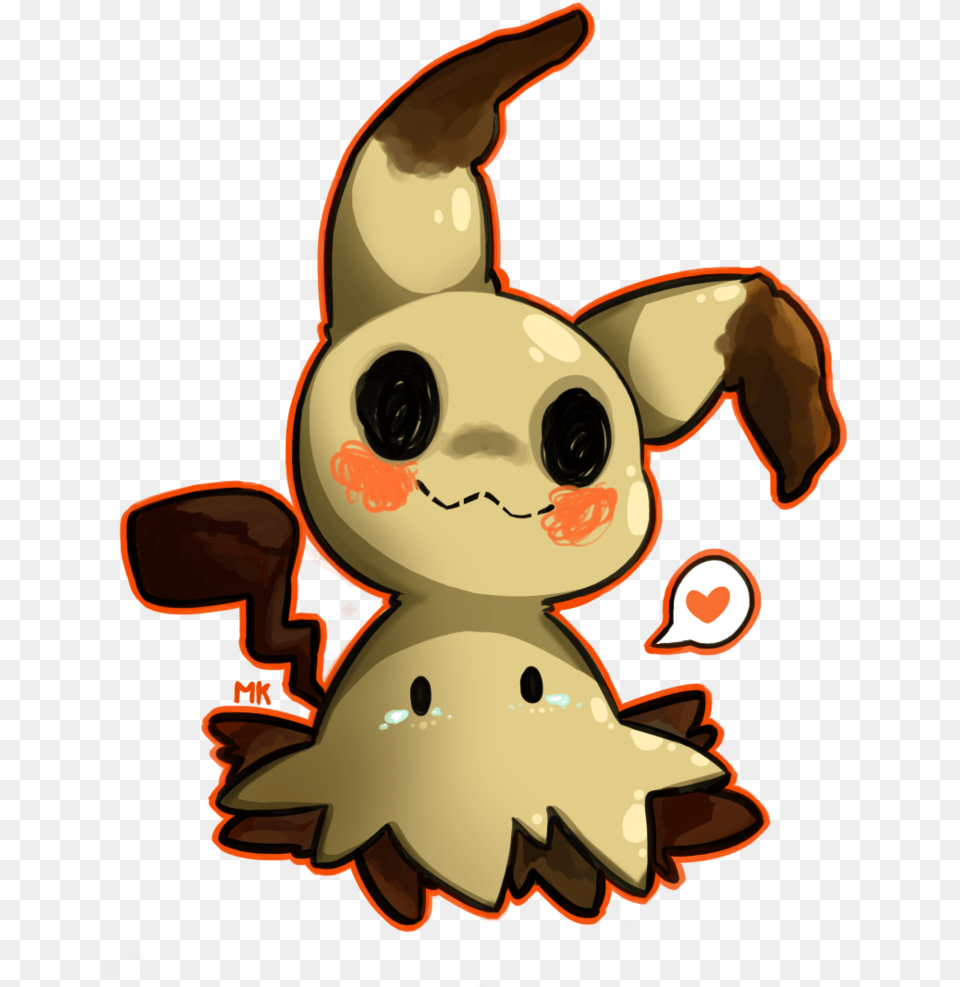 Mimikyu By Misskiwiart I Got This Cartoon, Baby, Person, Face, Head Free Png Download