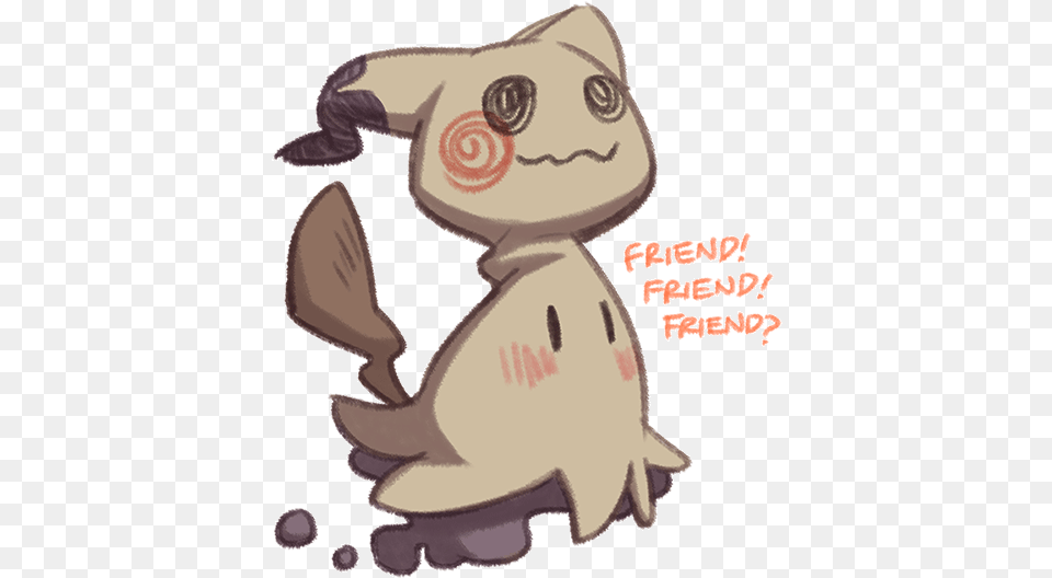 Mimikyu Chan Mimikyu Friend Free Transparent Png