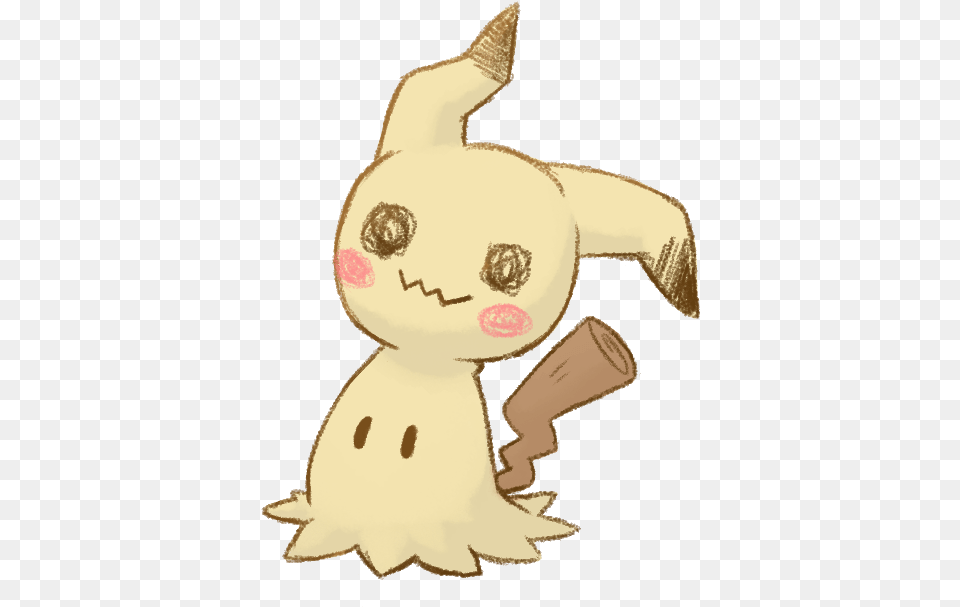 Mimikyu Chibi, Baby, Person, Plush, Toy Png Image