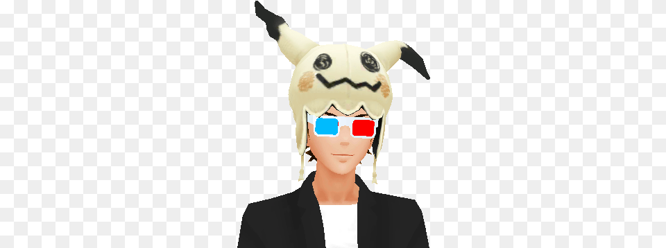 Mimikyu Hat Mimikyu Hat Pokemon Go, Clothing, Accessories, Person, Glasses Free Transparent Png