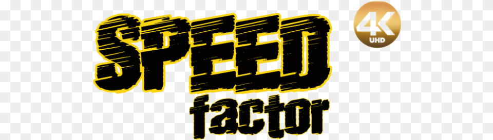 Mimyuni Media Entertainment Speed Factor 4k Logo, Text, Bulldozer, Machine, Wheel Png Image