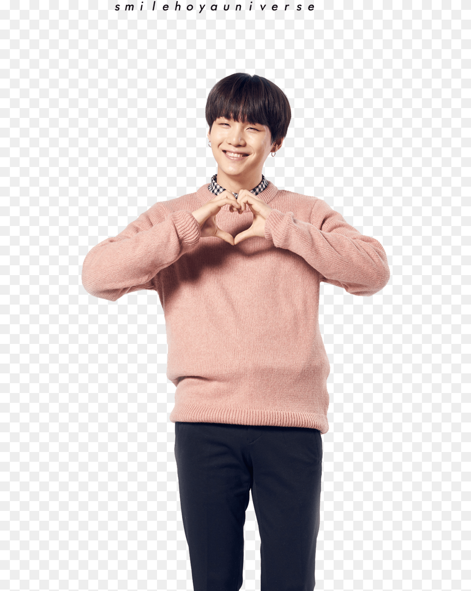 Min And Render Bts Sk Telecom, Long Sleeve, Clothing, Sweater, Sleeve Png Image