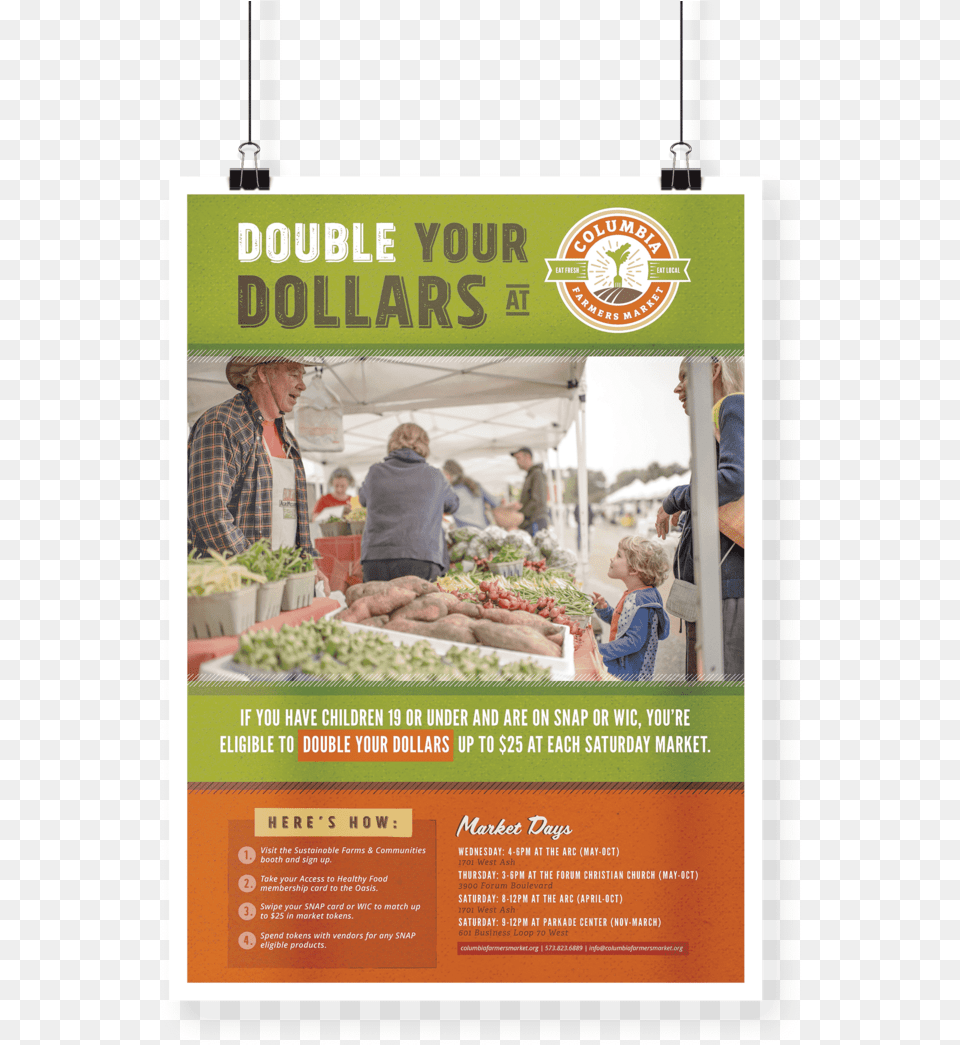 Min Farmers Market, Poster, Advertisement, Person, Man Png Image