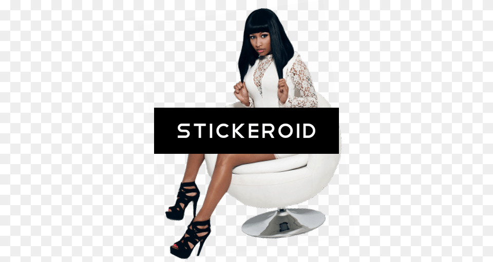 Minaj Nicki Sit, Adult, Shoe, Person, High Heel Free Transparent Png
